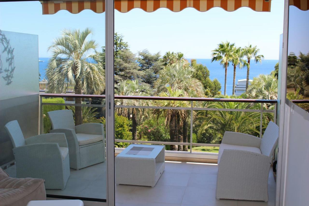 Appartement 2 Chambres Vue Mer Panoramique, Proche Croisette Cannes Vallauris Esterno foto